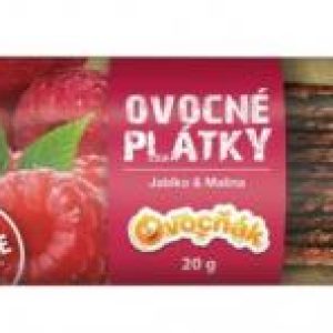 Ovocňák Ovocné plátky jablko malina 20 g