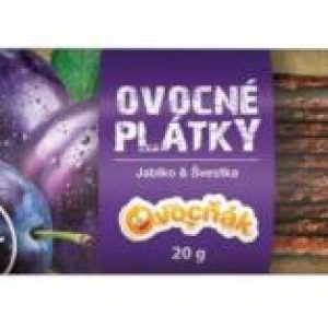 Ovocňák Ovocné plátky jablko švestka 20 g