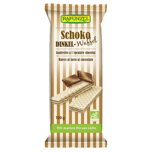 Rapunzel Oplatky špaldové čokoládové 100 g BIO