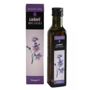Health Link Lněný olej 250ml BIO