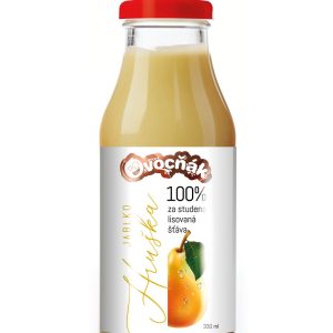 Ovocňák mošt ve skle jablko hruška 750 ml