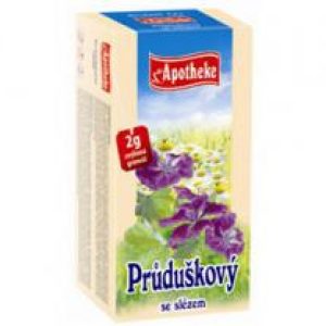Apotheke čaj průduškový se slézem n.s. 20x2g