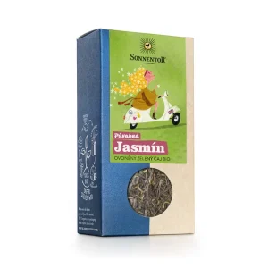 Sonnentor Zelený čaj – jasmín sypaný 100 g BIO