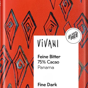 Vivani Edizione grande čokoláda hořká 75 % 80g BIO