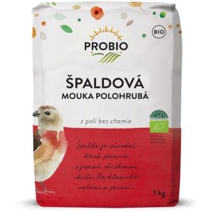 PROBIO Špaldová mouka polohrubá 1 kg BIO