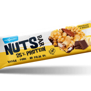 MaxLife Tyčinka Nuts Bar 25% protein čokoláda banán 40 g
