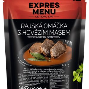 Expres Menu Rajská s hovězím masem 600 g