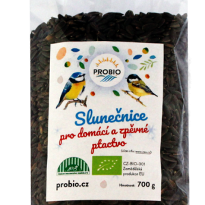 PROBIO Slunečnice pro domácí a zpěvné ptactvo 700g BIO
