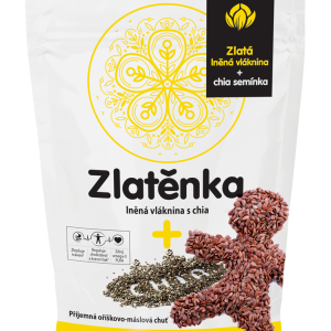 Zlatěnka lněná vláknina s chia 300 g