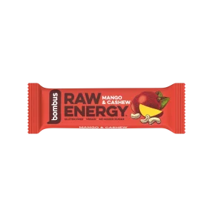 Bombus Raw Energy tyčinka mango a kešu 50 g