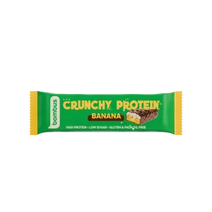 Bombus Crunchy Protein Banana tyčinka banánová 50 g