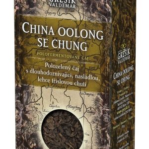 Grešík Čaje 4 světadílů zelený čaj China Oolong Se Chung 70 g