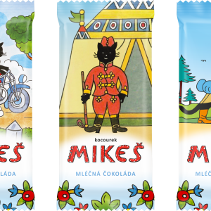 Carla Mléčná čokoláda Mikeš 20 g