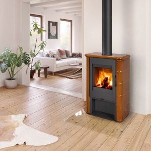 Kachlová kamna Romotop SIENA N02 červená šarlatová