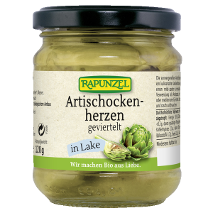 Rapunzel Artyčoky čtvrcené ve slaném nálevu 200g BIO