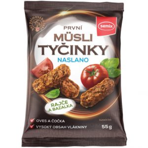 Semix Müsli tyčinky naslano rajče a bazalka 55g