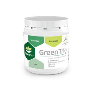 Topnatur Green Trio 540 tbl. (Spirulina, chlorella, zelený ječmen)