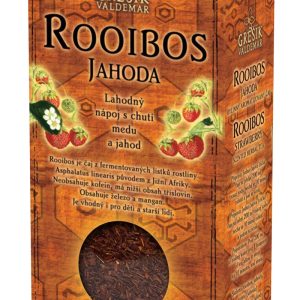 Grešík Čaje 4 světadílů Rooibos Jahoda 70 g
