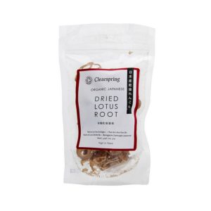 Clearspring Lotusový kořen sušený 30 g BIO