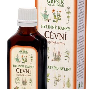 Grešík Bylinné kapky Cévní 50ml