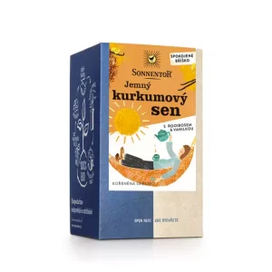 Sonnentor Čaj Jemný kurkumový sen 18 x 1,5 g BIO
