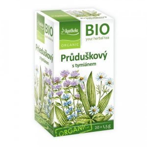 Apotheke BIO Průduškový čaj s tymiánem 20×1,5g