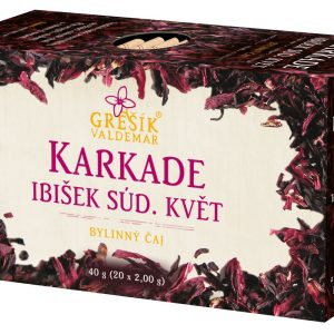 Grešík Čaj Karkade ibišek 20 x 2 g