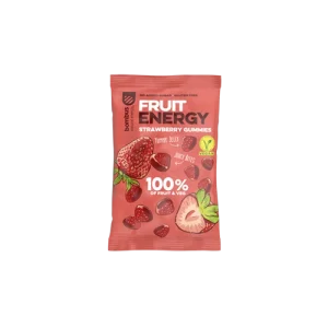 Bombus Fruit Gummies Strawberry jahodové želatinové bonbony 35 g