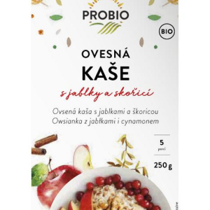 PROBIO Kaše ovesná s jablky a skořicí 250g BIO