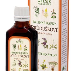 Grešík Bylinné kapky Průduškové 50ml
