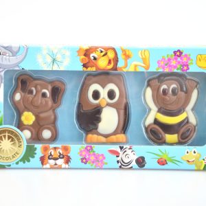 T-Severka Čokoládové figurky z mléčné belgické čokolády 30 g