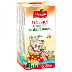 Apotheke Dětský čaj BIO Na dobré trávení 20×1,5g