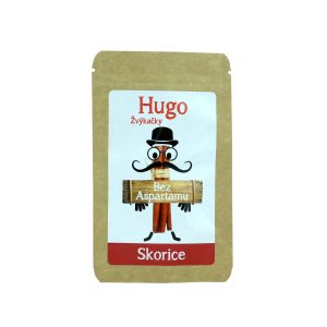 Zvýkačky Hugo skořice 6 ks