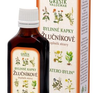Grešík Bylinné kapky Žlučníkové 50ml