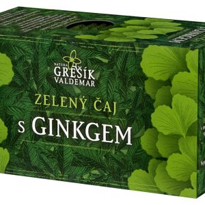 Grešík Zelený čaj s ginkgem 20 x 1,5 g