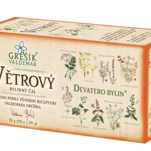 Grešík Devatero bylin Čaj Větrový 20×1,5g