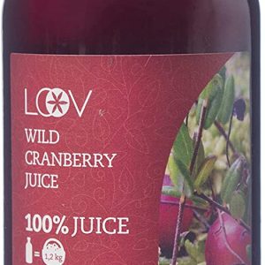 Loov Šťáva z divoké lesní brusinky 100% 500 ml BIO