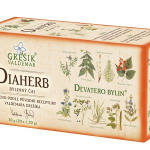 Grešík Devatero bylin Čaj Diaherb 20×1,5g