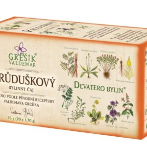 Grešík Devatero bylin Čaj Průduškový 20×1,3g