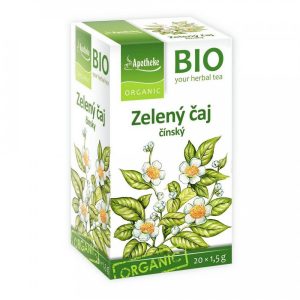 Apotheke BIO Zelený čaj čínský 20×1,5 g