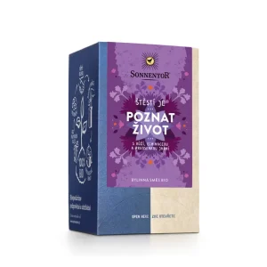 Sonnentor Čaj Štěstí je poznat život 18×1,5 g BIO