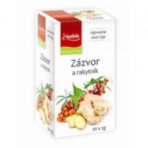 Apotheke Premier Zázvor a rakytník 20×2 g