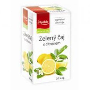 Apotheke Premier Zelený čaj s citronem 20×2 g