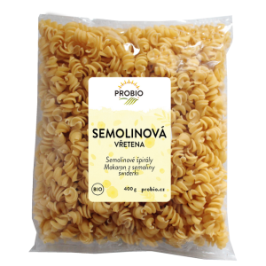 PROBIO Vřetena semolinová 400g BIO