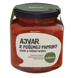ZDRAVO Ajvar z pečených paprik 300g