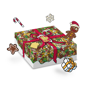 LIFELIKE Vánoční dárková krabička