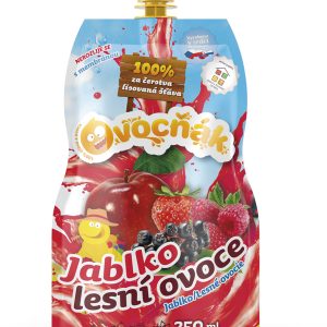 OVOCŇÁK mošt Jablko – Lesní ovoce 250ml