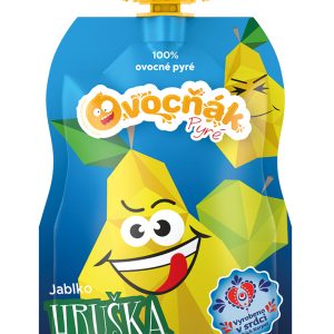 OVOCŇÁK pyré Jablko – Hruška 120g