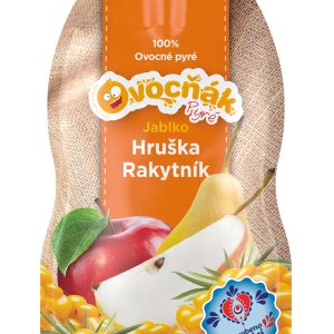 OVOCŇÁK pyré Jablko-Hruška-Rakytník 200g