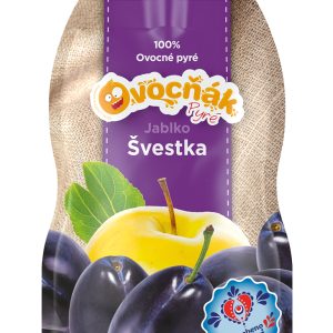 OVOCŇÁK pyré Jablko-Švestka 200g